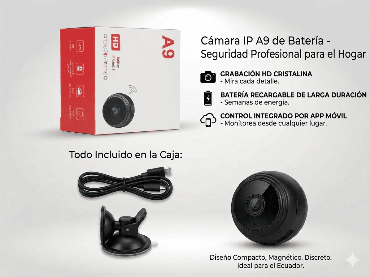 MINI CÁMARA ESPÍA A9